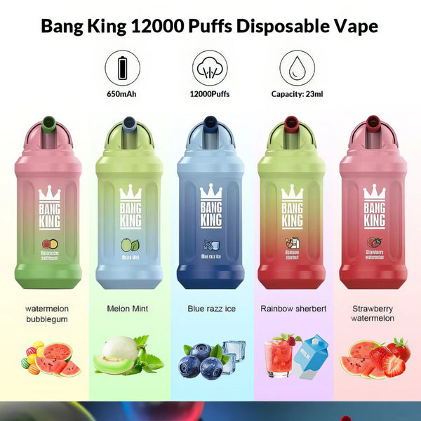 Bang King 12000  - Triple Berry Ice (Pack x10)